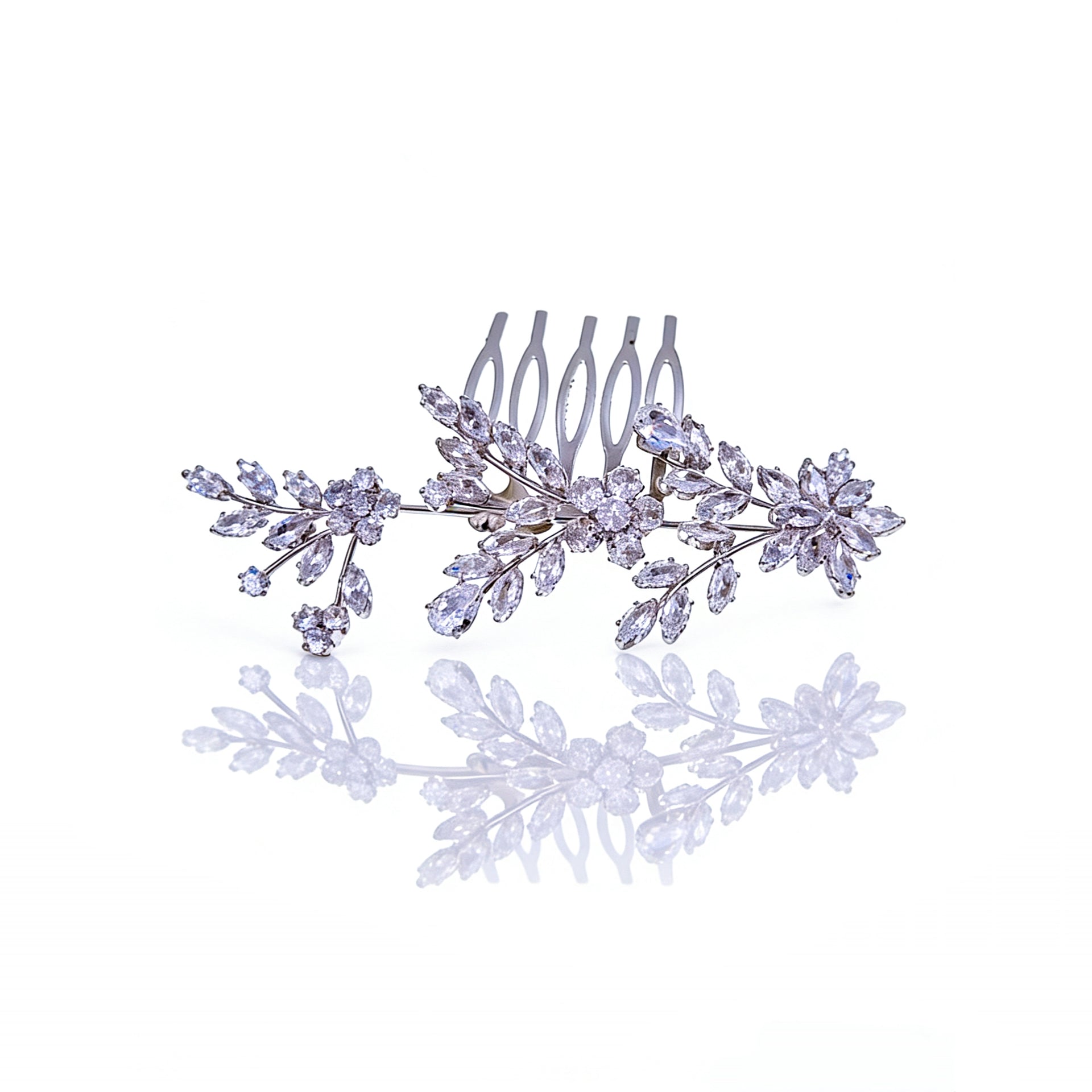 Aurora Petite Garden Bridal Hair Comb - MOGHANT