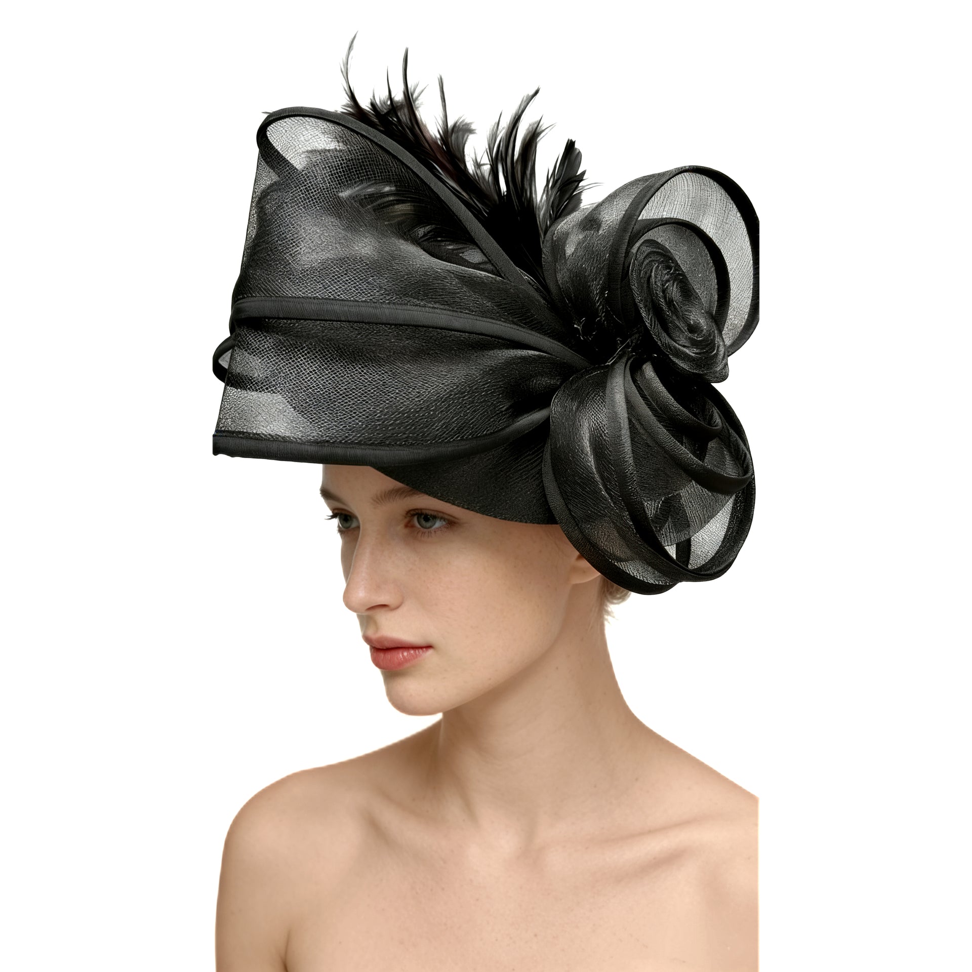 Fleur Plume Fascinator F3011 - MOGHANT
