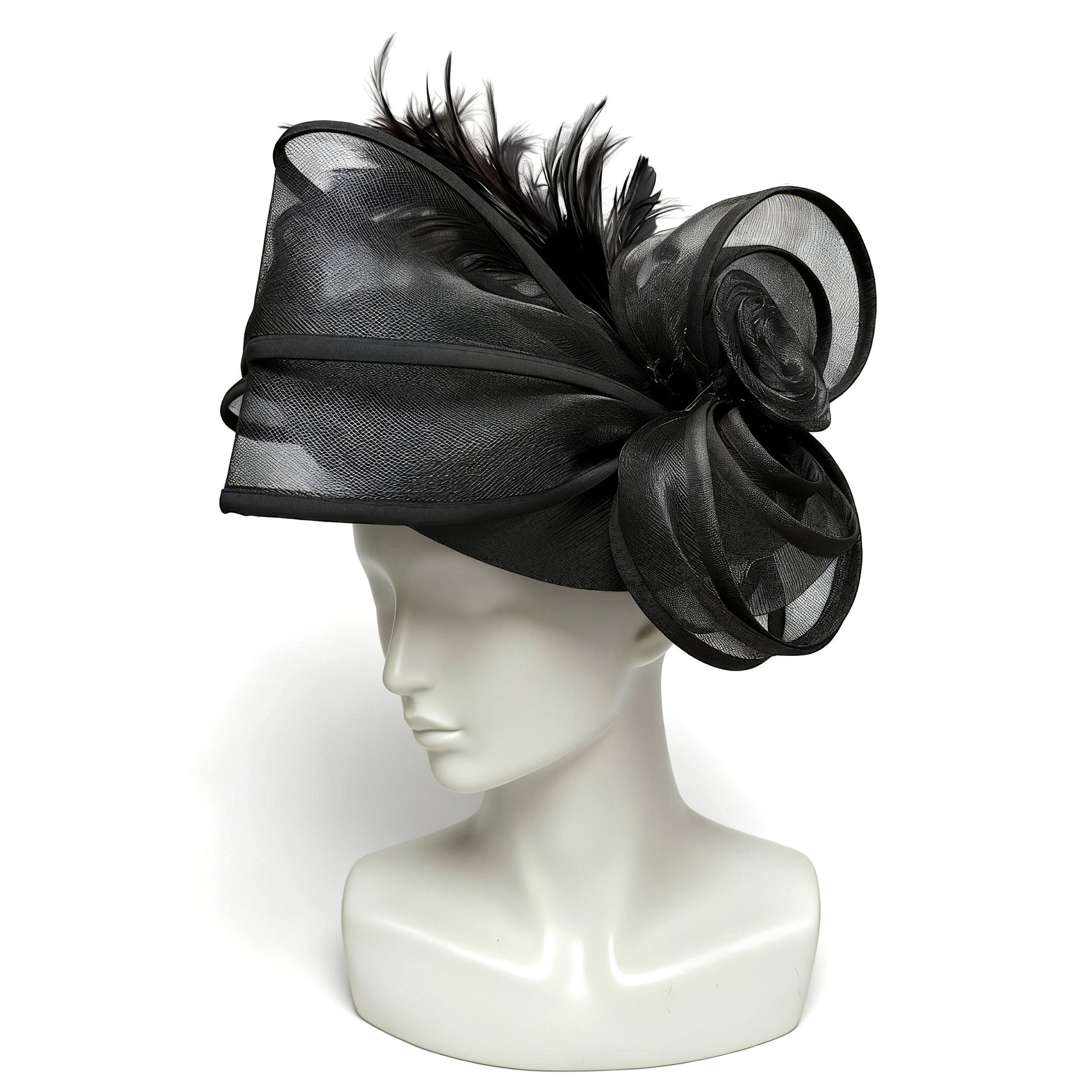 Fleur Plume Fascinator F3011 - MOGHANT