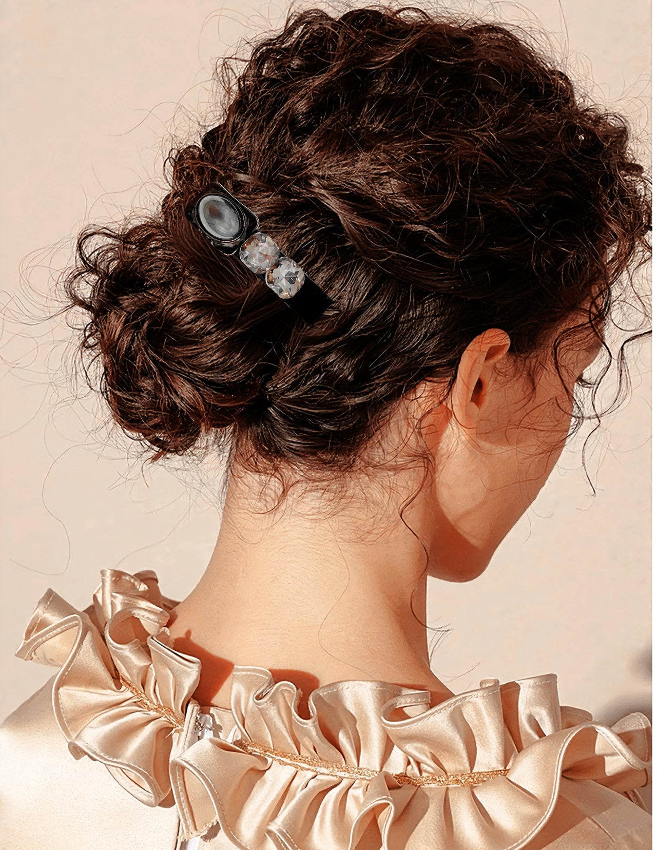 Pearl Prism · Crystal Pearl Vintage Alligator Clip