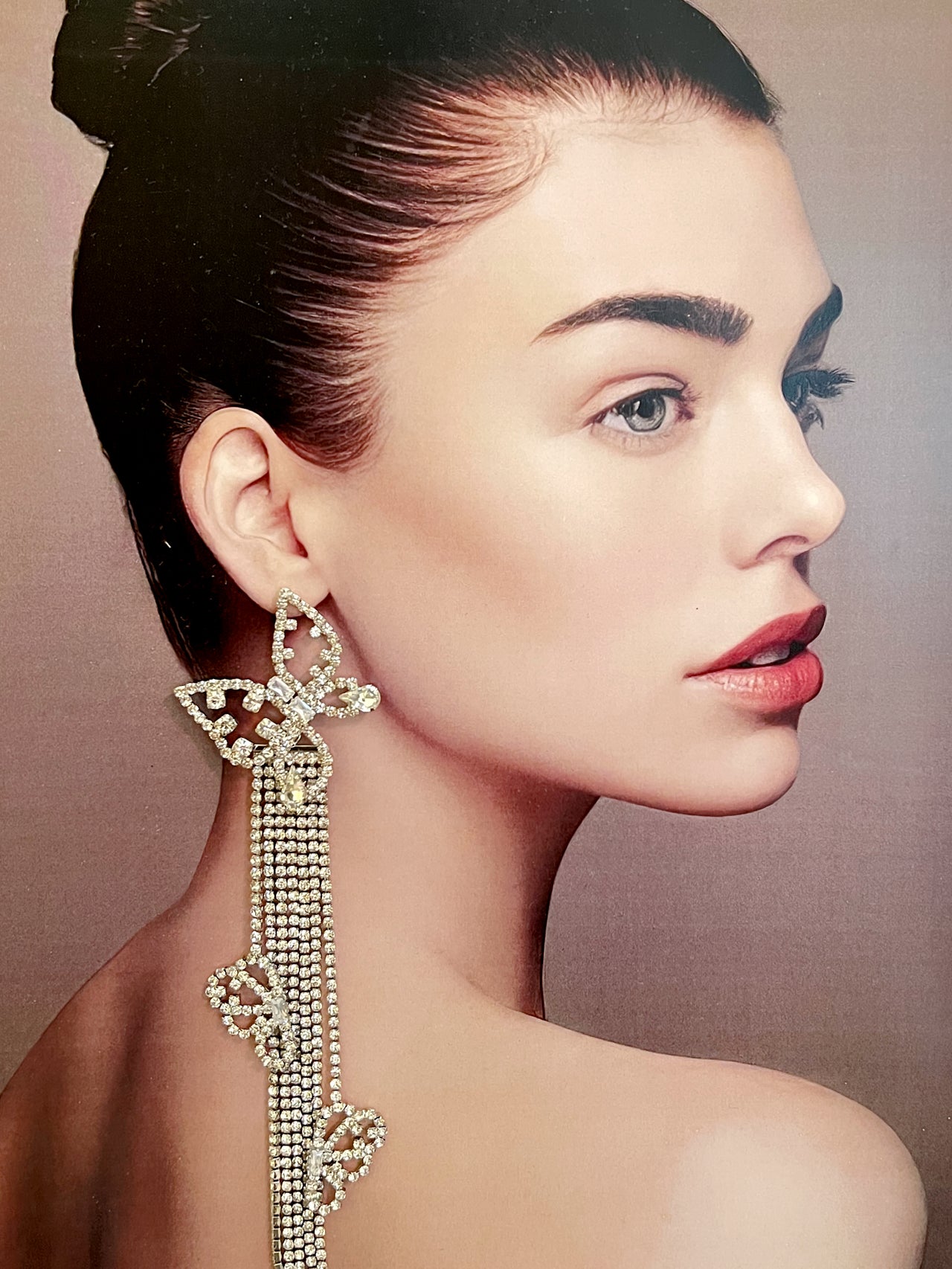 Papillon d’Argent Butterfly Earrings