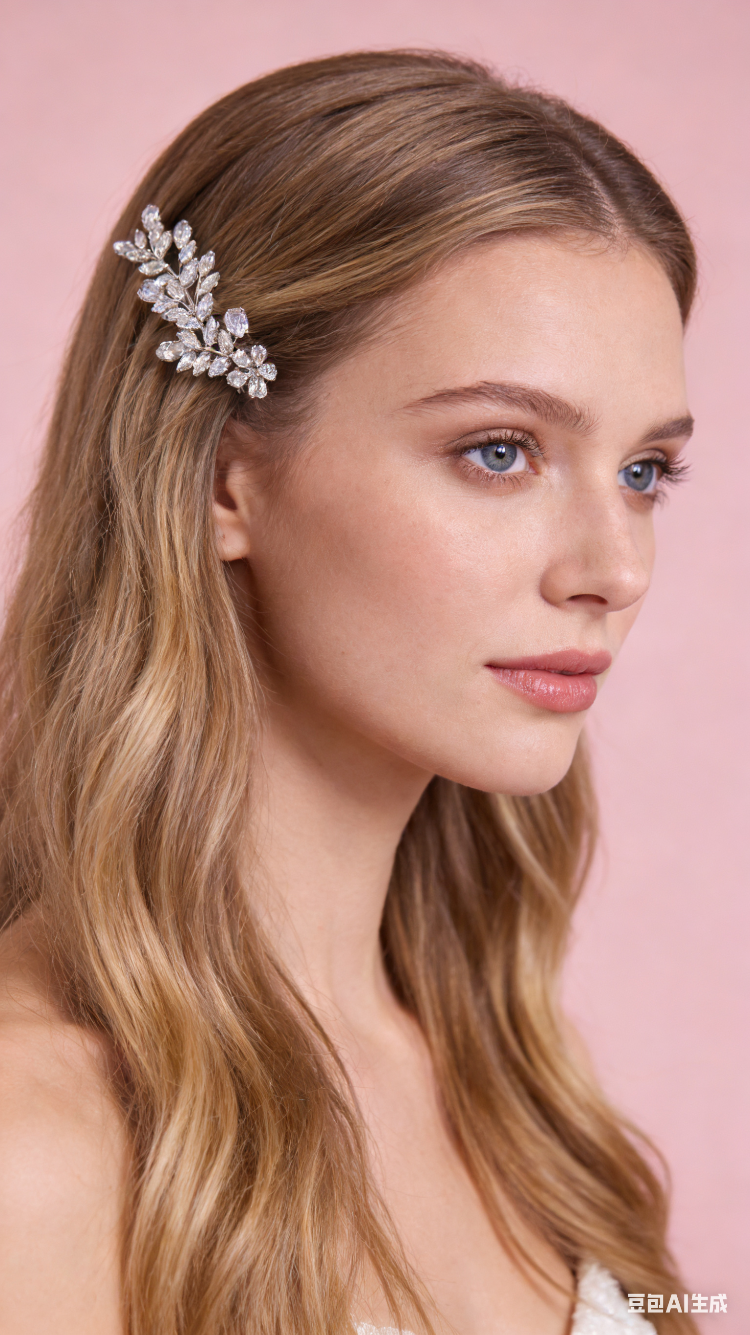 Aurora Willow Leaf Bridal Hair Comb - MOGHANT
