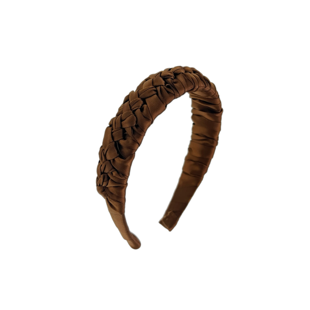 Velours Tressé — Vintage Braided Fabric Headband