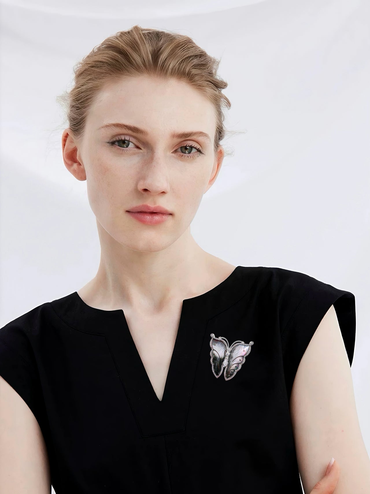 Iris Noire · Wings of Twilight Butterfly Brooch
