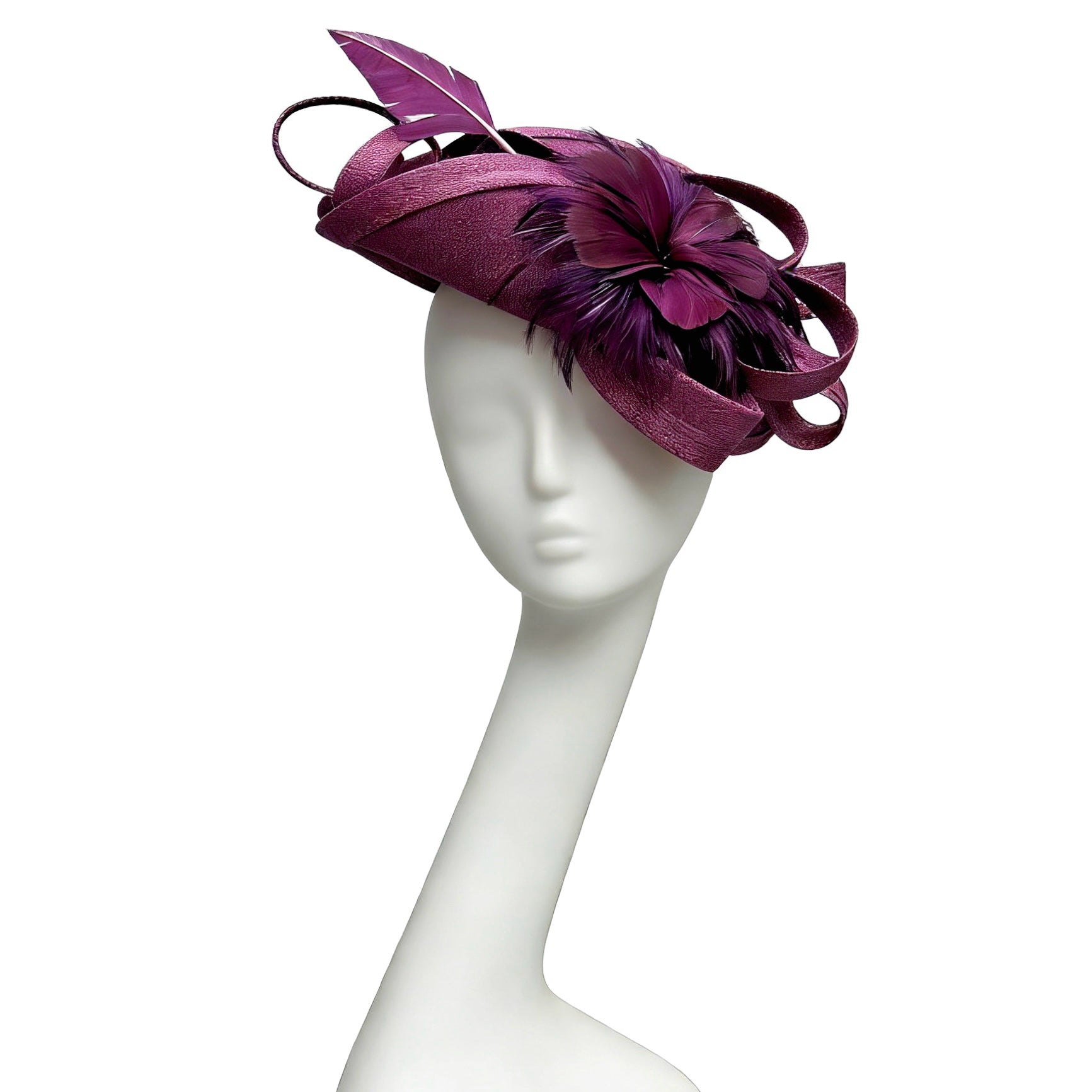 Plume Rosée Fascinator F3014 - MOGHANT