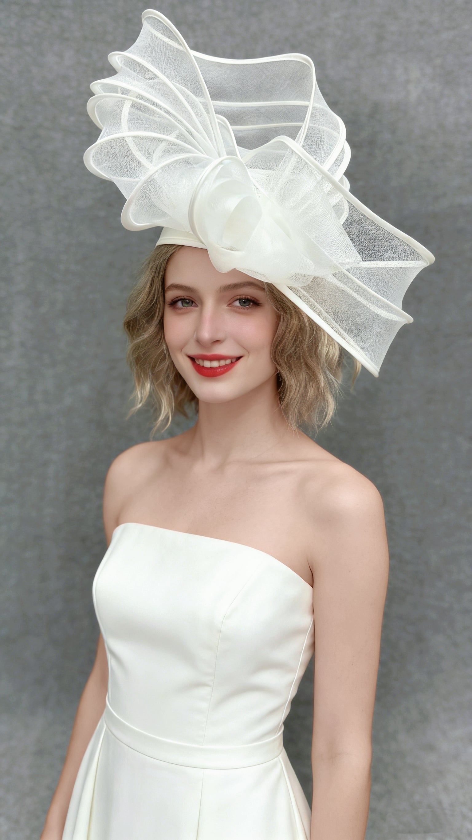 Maison Bloom · Vortex Élégance Fascinator Dress Hat DH5001 - MOGHANT