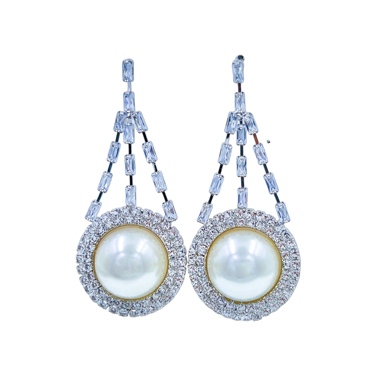 Halo de Perle Pearl Earrings