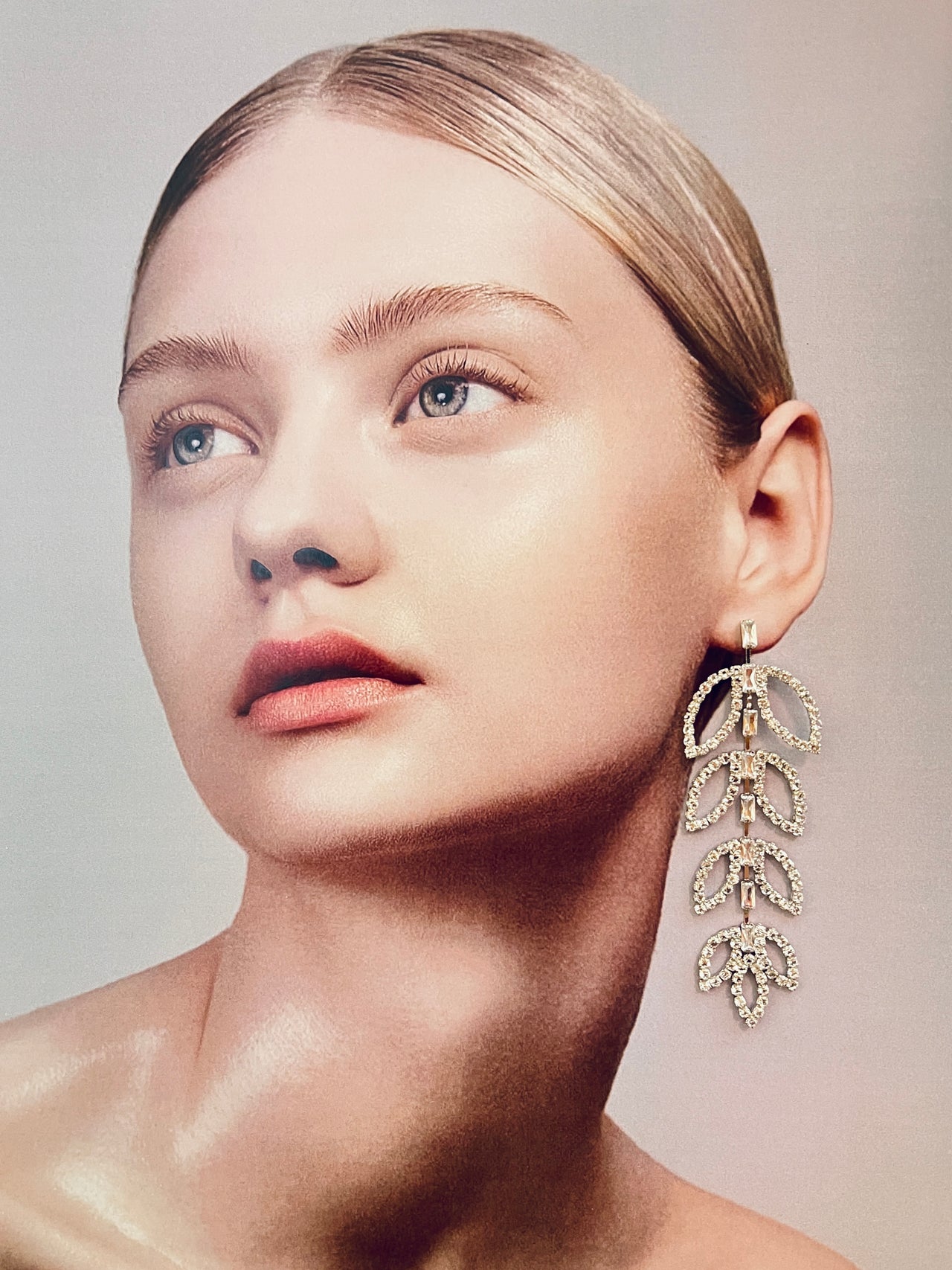 Feuilles en Cascade Leaf Earrings