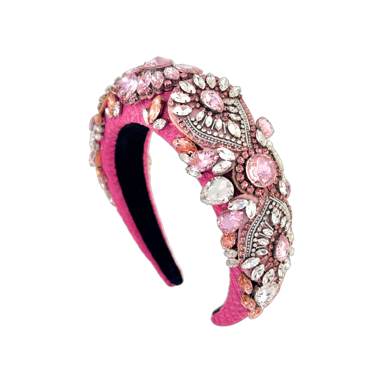 Rosette Royale · Pink Baroque Gem Headband