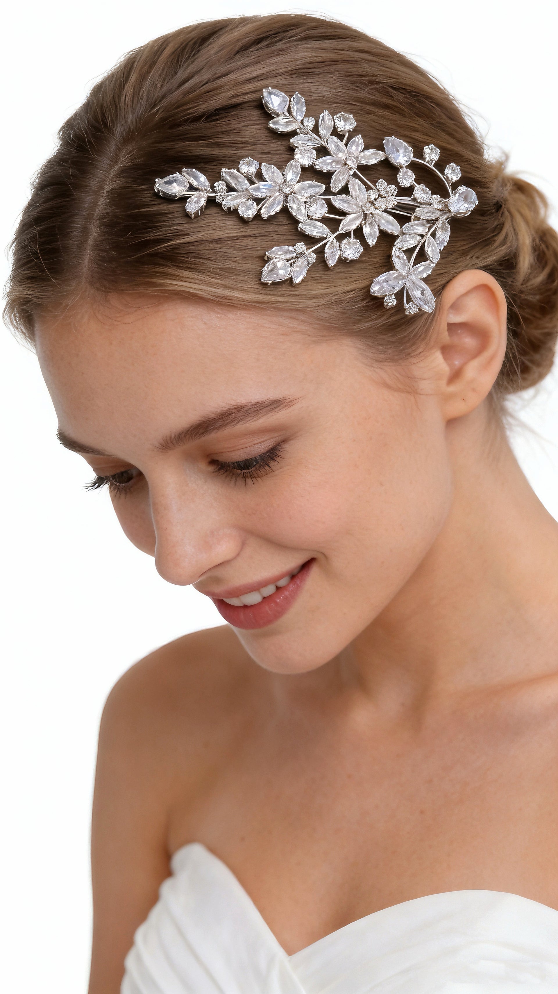 Aurora Garden Bloom Bridal Hair Clip - MOGHANT
