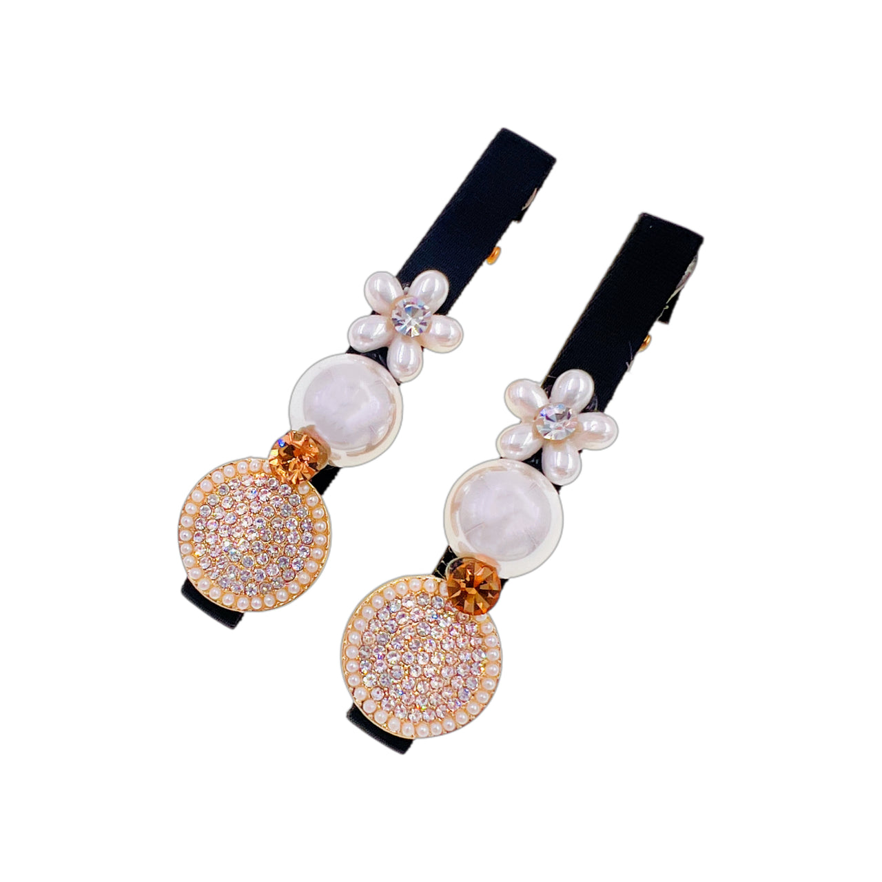 Pearl Prism · Crystal Bloom Pearl Alligator Clip