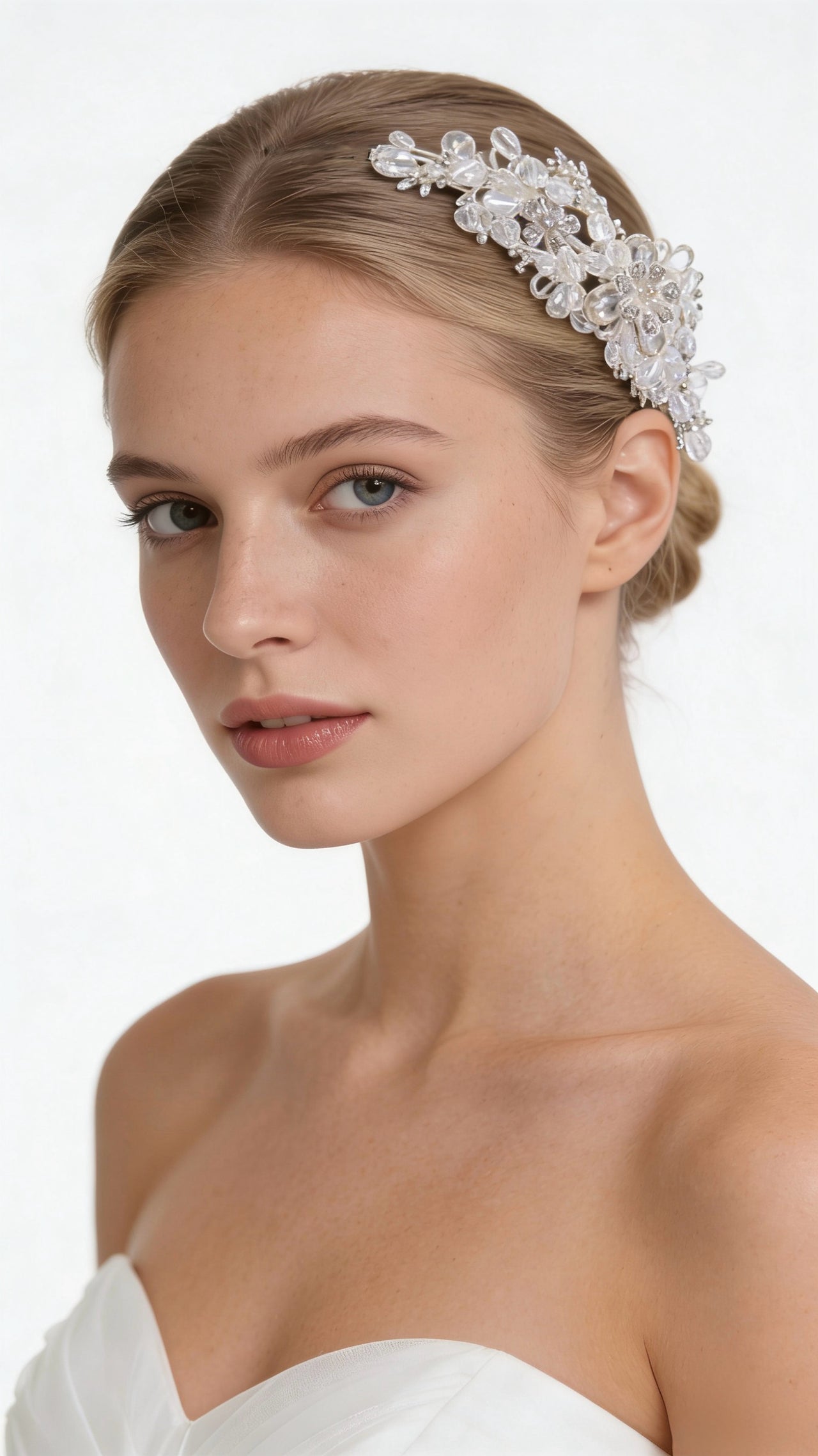 Aurora Handwoven Imperial Crystal Bridal Hair Comb