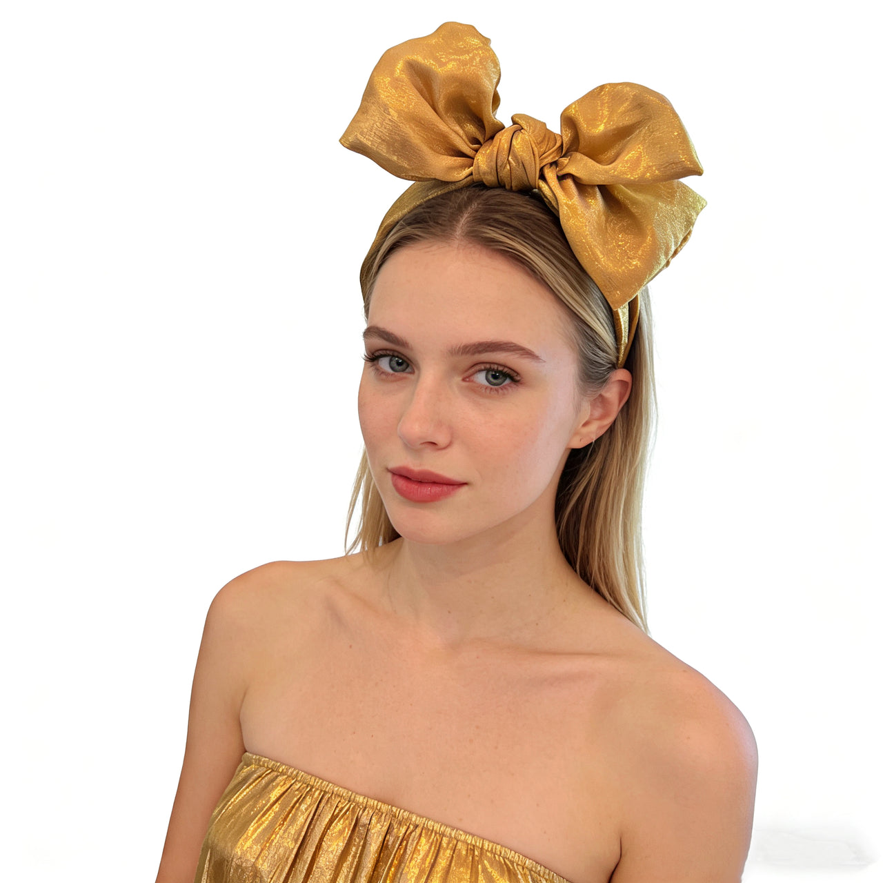 Colorblock Muse Bow Headband