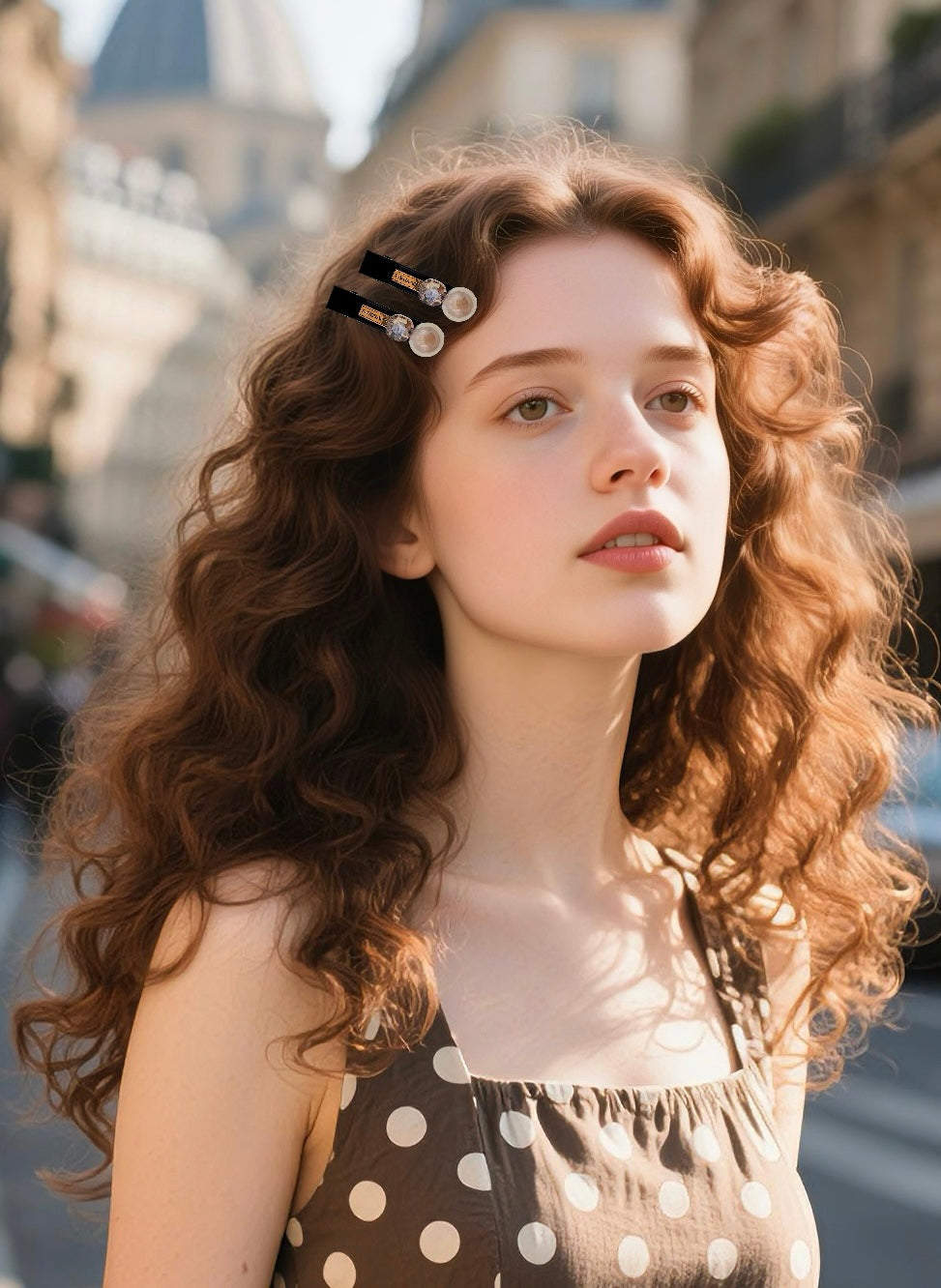 Pearl Prism · Pearl Ice Shimmer Alligator Clip