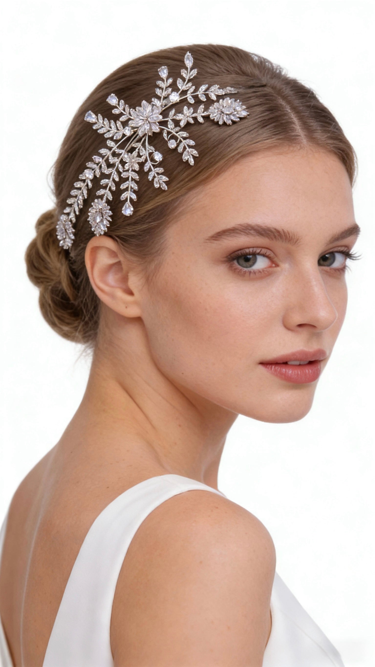 Lumina Majestic Branch Bridal Hair Comb - MOGHANT