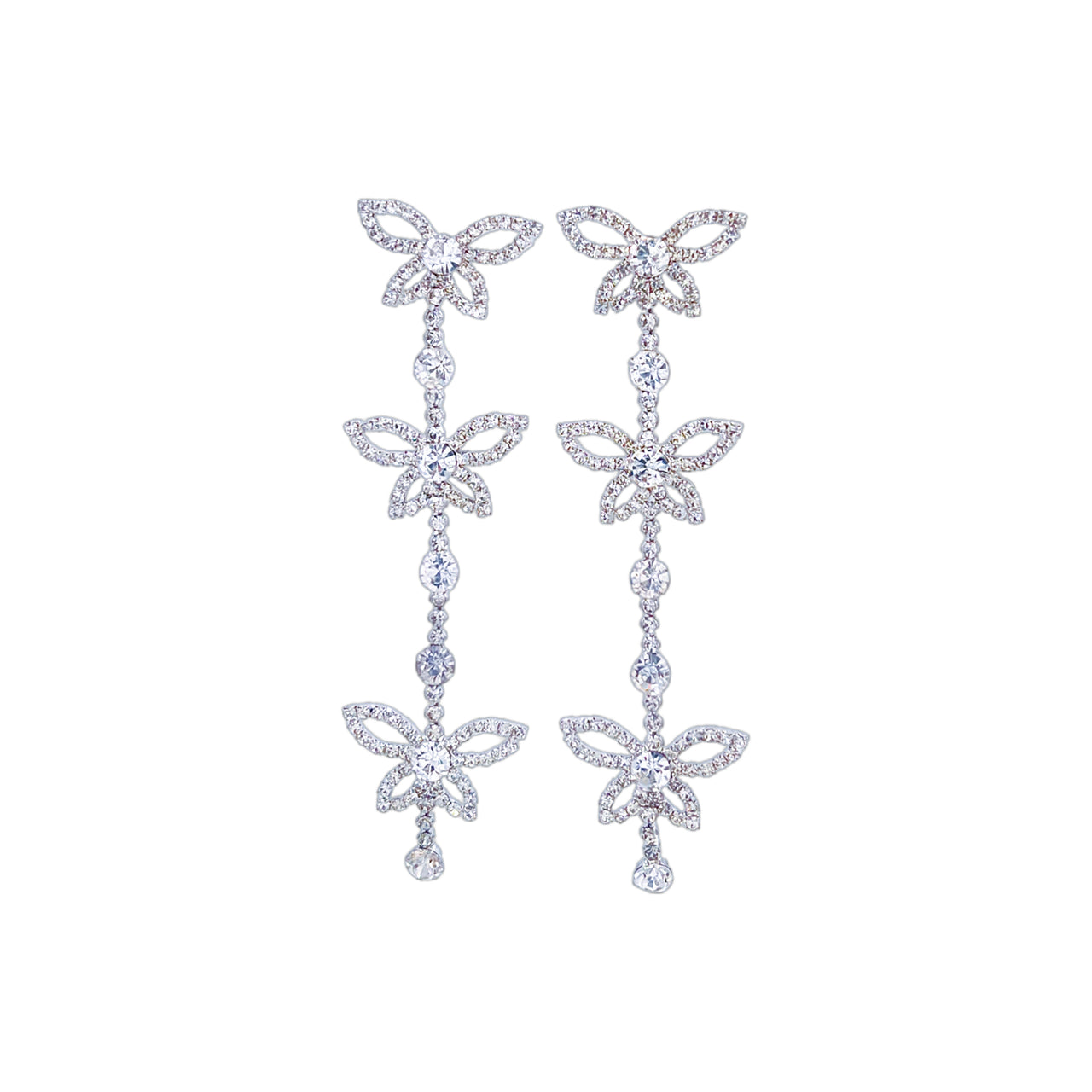 Papillon en Chute Butterfly Earrings