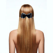 Velours Perlé Corée Statement Bow Barrette - MOGHANT