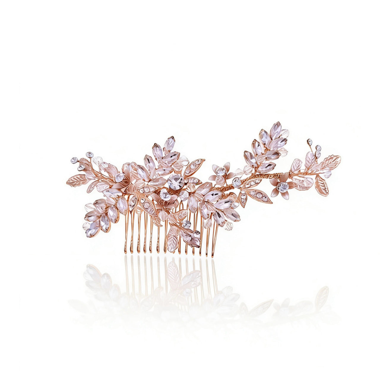 Elysian Handwoven Bloom Bridal Hair Comb