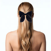 Virevolte Éclat Crystal-Trim Bow Barrette - MOGHANT