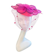 ✅Voile Élégance Floral Fascinator F3028 - MOGHANT