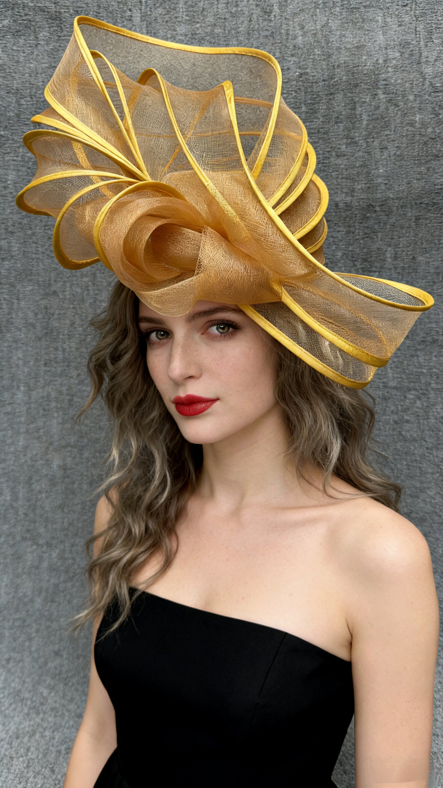 Maison Bloom · Vortex Élégance Fascinator Dress Hat DH5001 - MOGHANT