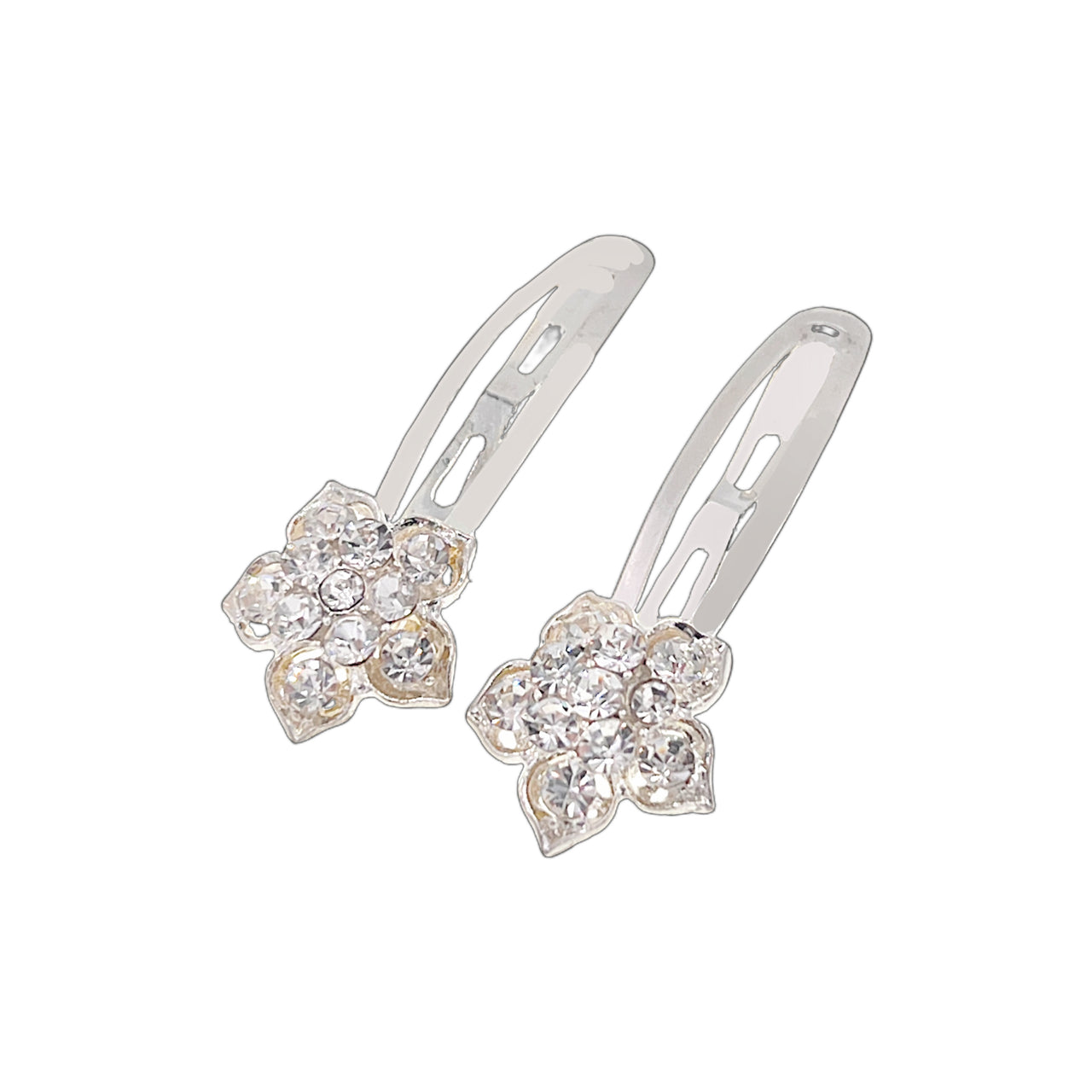 Crystal Flower Click-Clack Clip · C10
