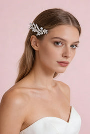 Aurora Willow Leaf Bridal Hair Comb - MOGHANT