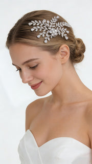 Aurora Petite Blossom Bridal Hair Clip - MOGHANT