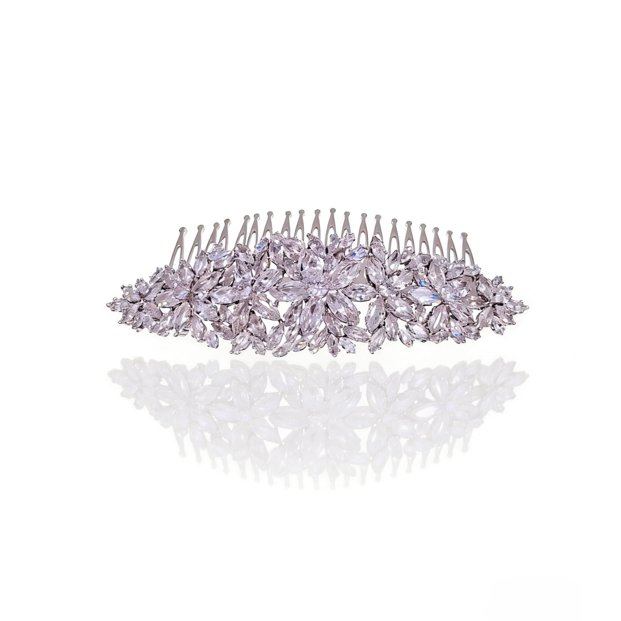 Lumina Radiant Petal Sonata Bridal Hair Comb
