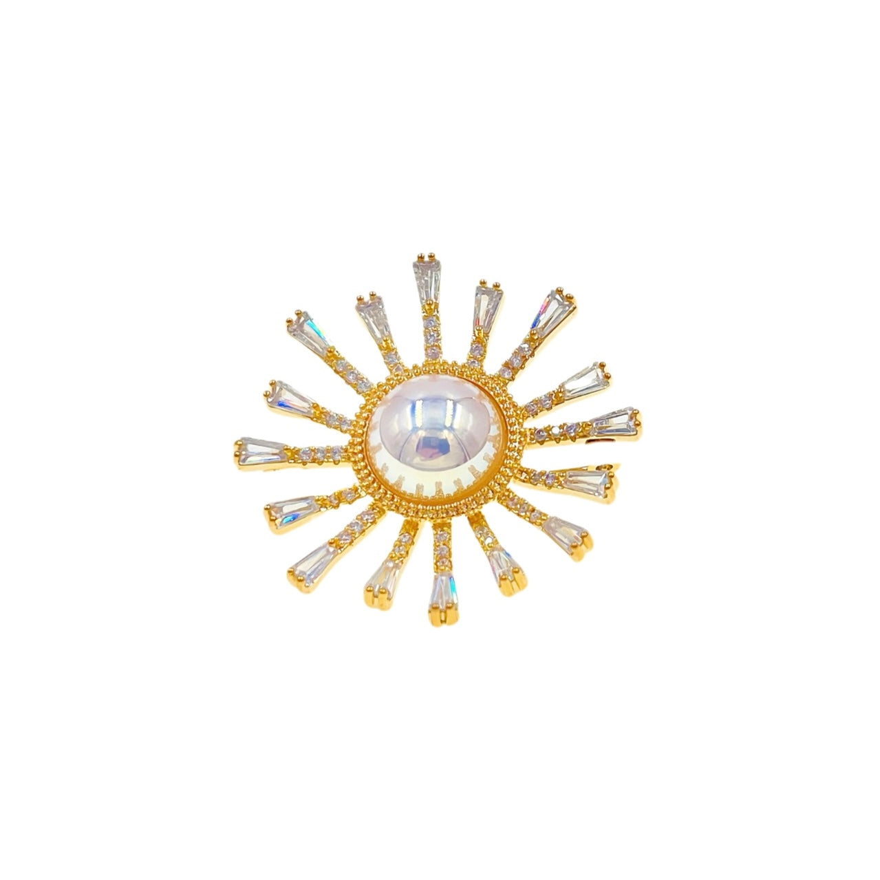 Midnight Soleil Brooch