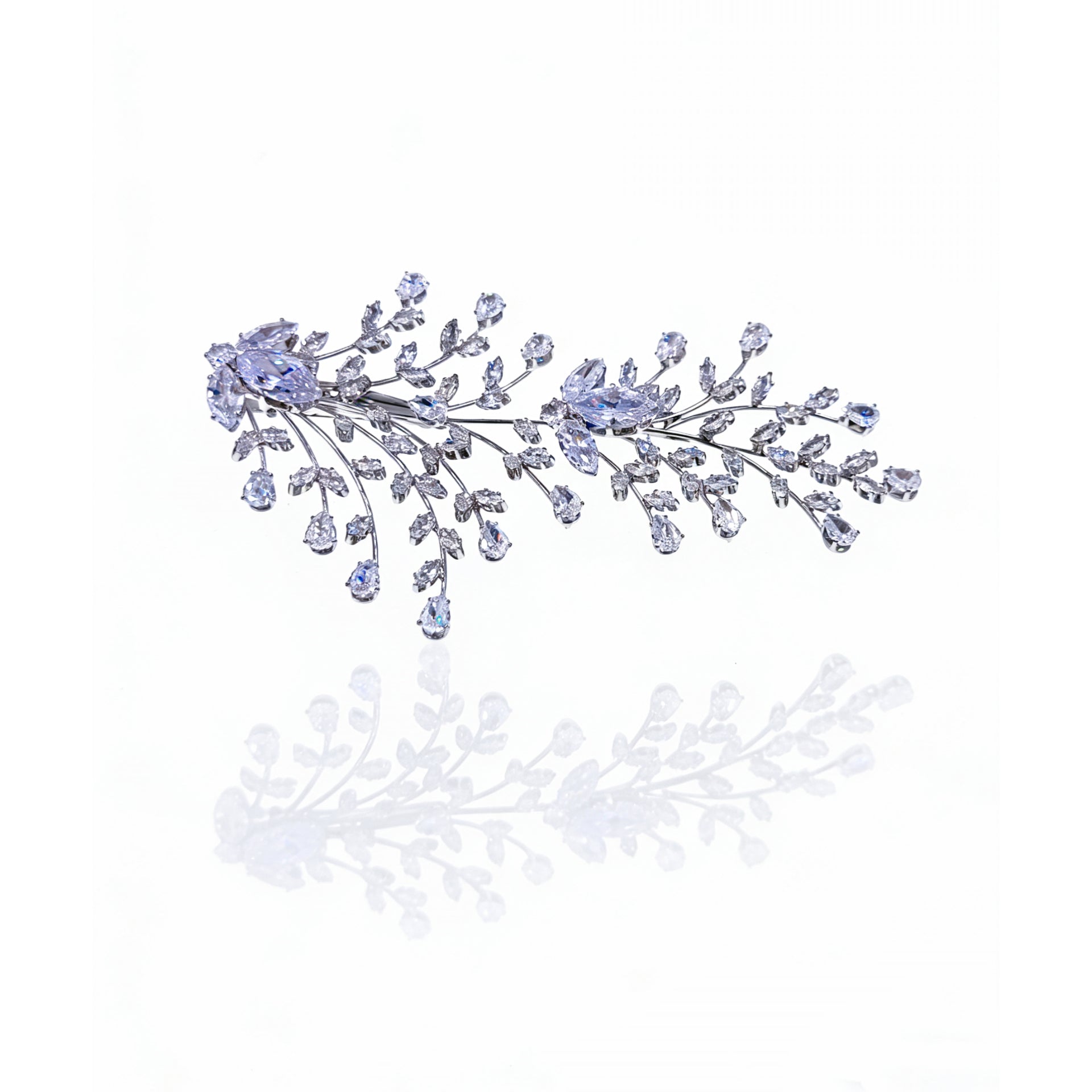 Aurora Whispering Vine Bridal Hair Clip - MOGHANT
