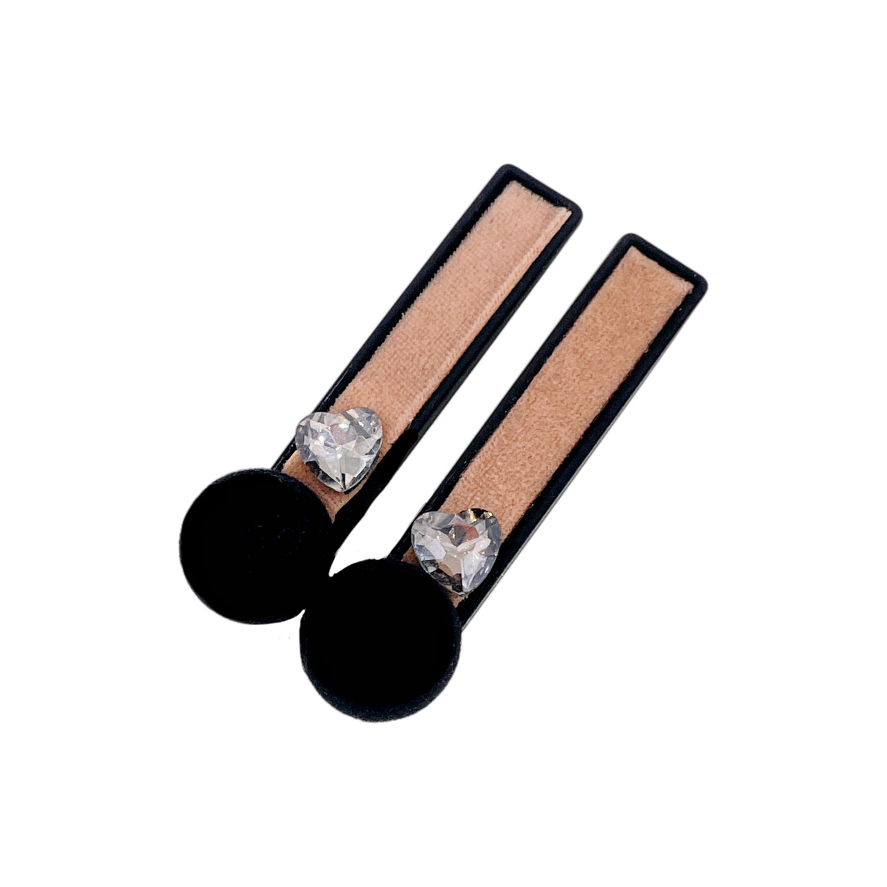 Pearl Prism · Velvet Pearl Puff Crystal Alligator Clip