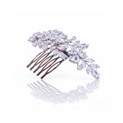 Lumina Enchanted Bloom Cluster Bridal Hair Comb - MOGHANT