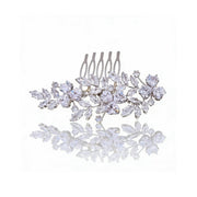 Lumina Enchanted Bloom Cluster Bridal Hair Comb - MOGHANT