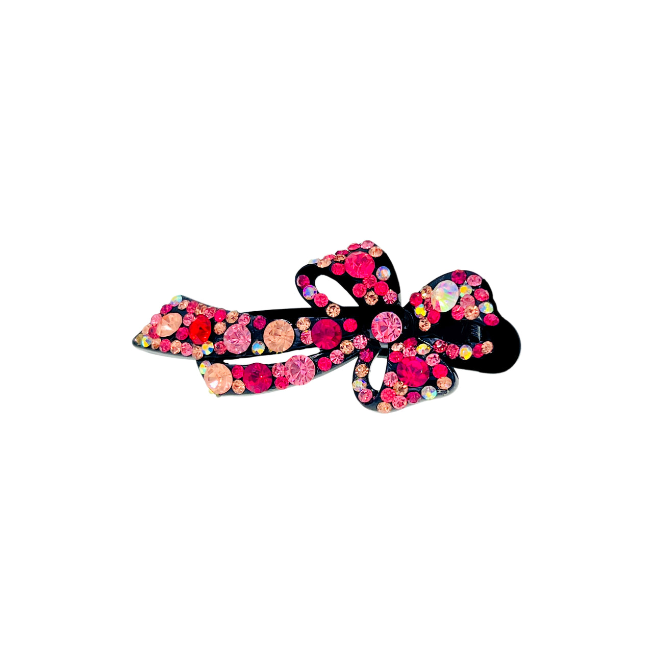Crystal Bow Shine · Alligator Clip