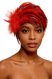 Plume Éclipse Halo Fascinator Headband - MOGHANT