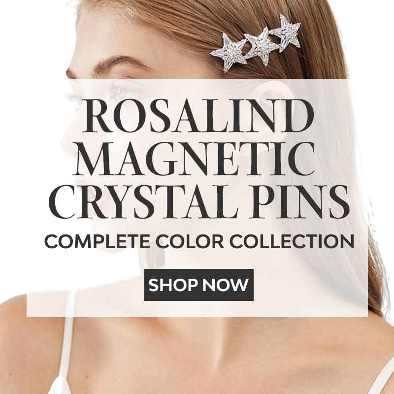Moghant Rosalind Magnetic Crystal Hair Pins