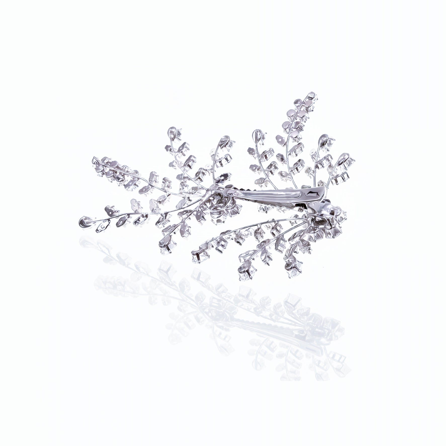 Aurora Blooming Vine Bridal Hair Clip - MOGHANT