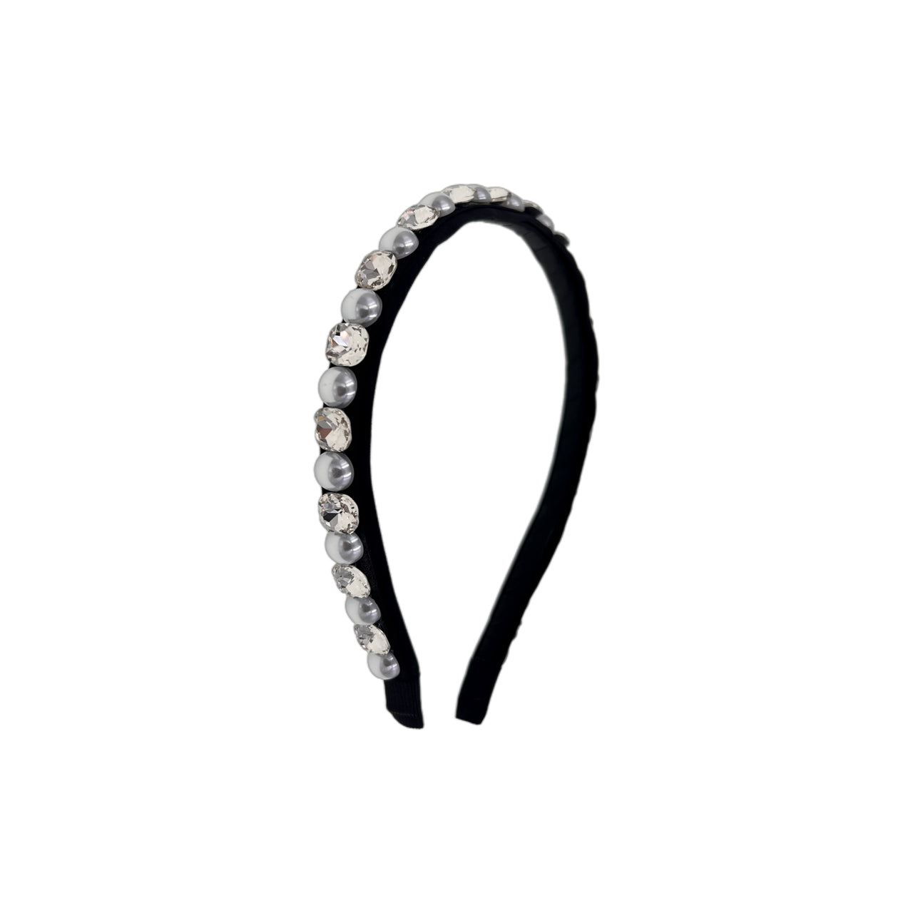 Windsor Grace · Crystal & Pearl Headband