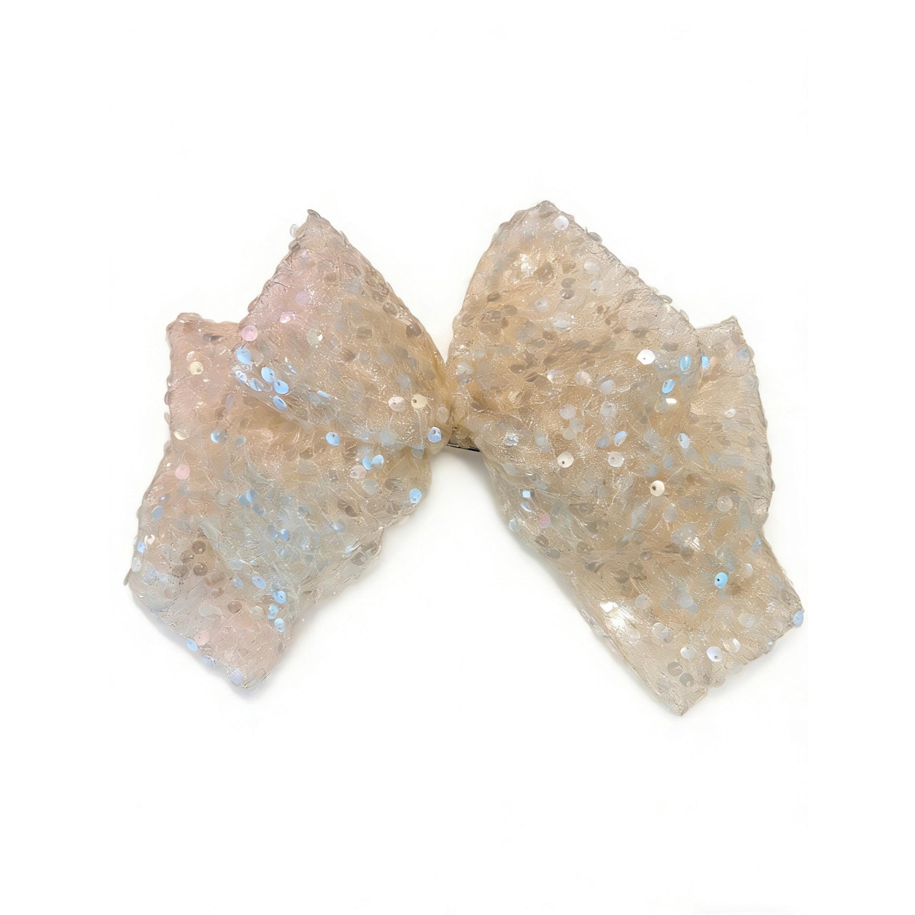 Lumière Sequin Couture Oversized Bow Barrette - MOGHANT