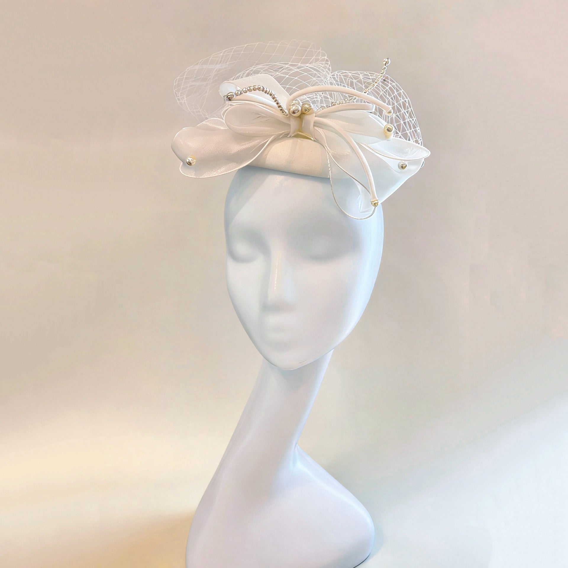Perla Noeud Silk Fascinator F3027 ✅ - MOGHANT