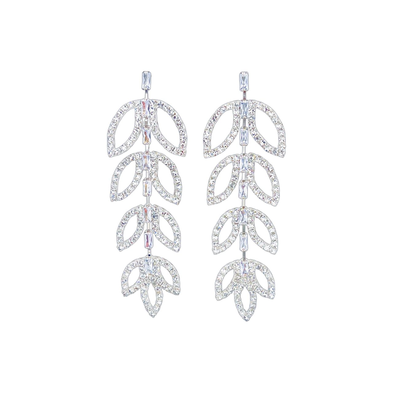 Feuilles en Cascade Leaf Earrings