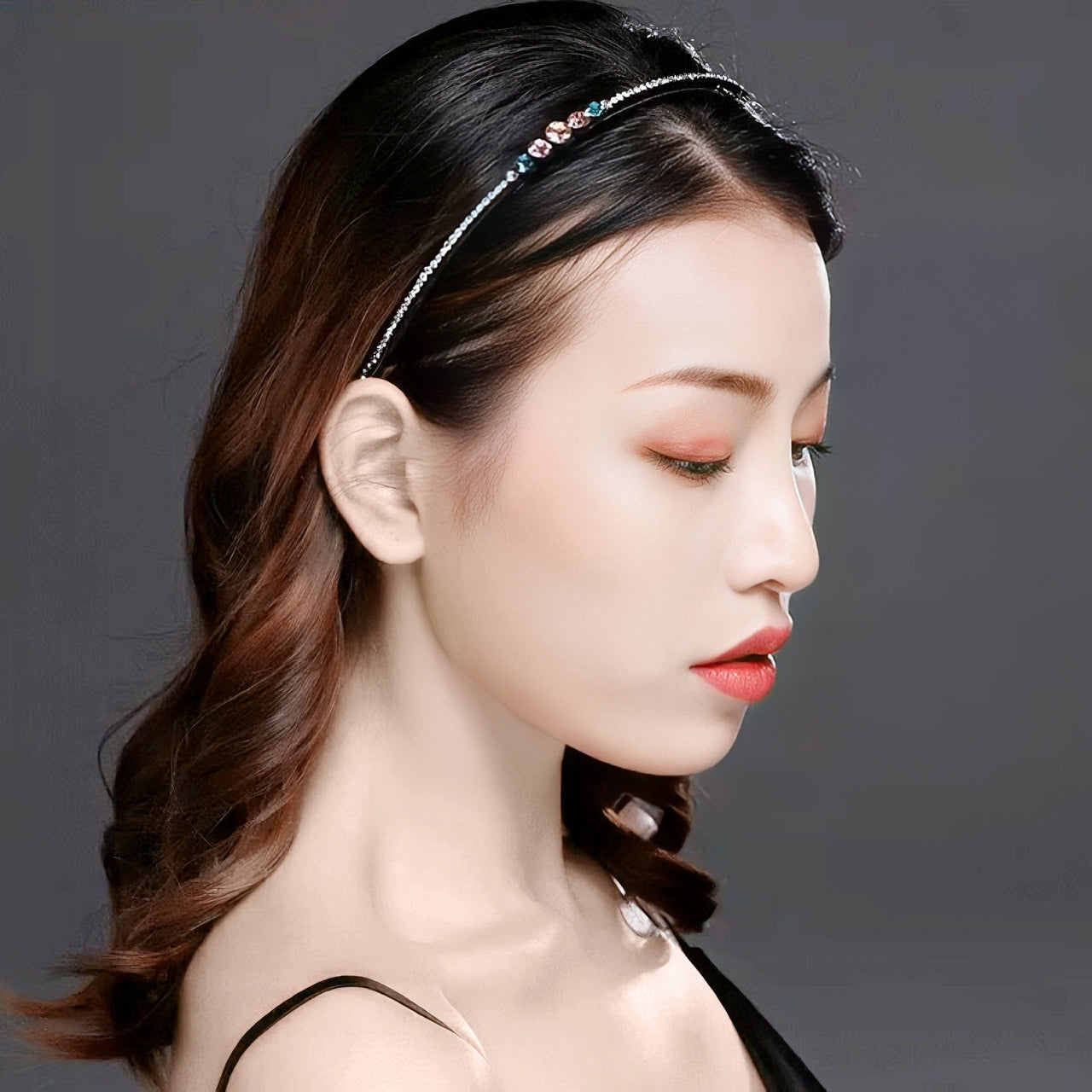 Éclat Élégant Crystal Headband
