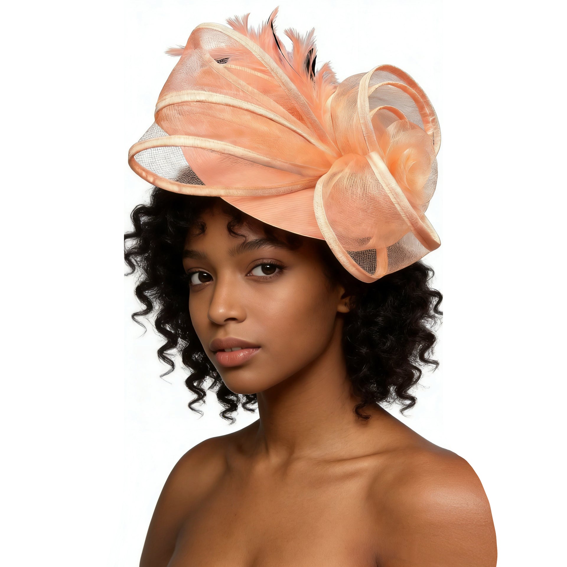 Fleur Plume Fascinator F3011 - MOGHANT