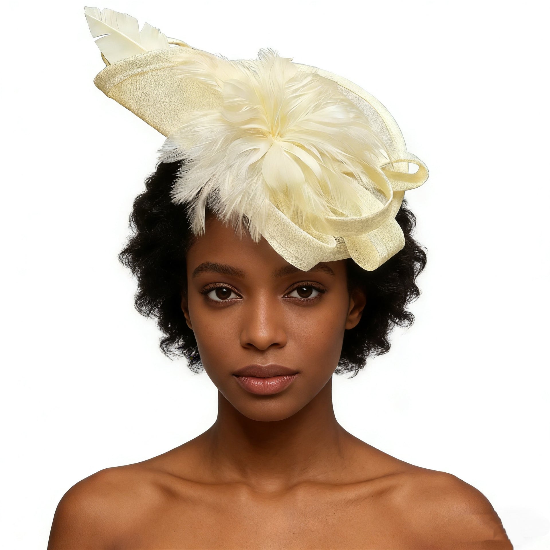 Plume Rosée Fascinator F3014 - MOGHANT