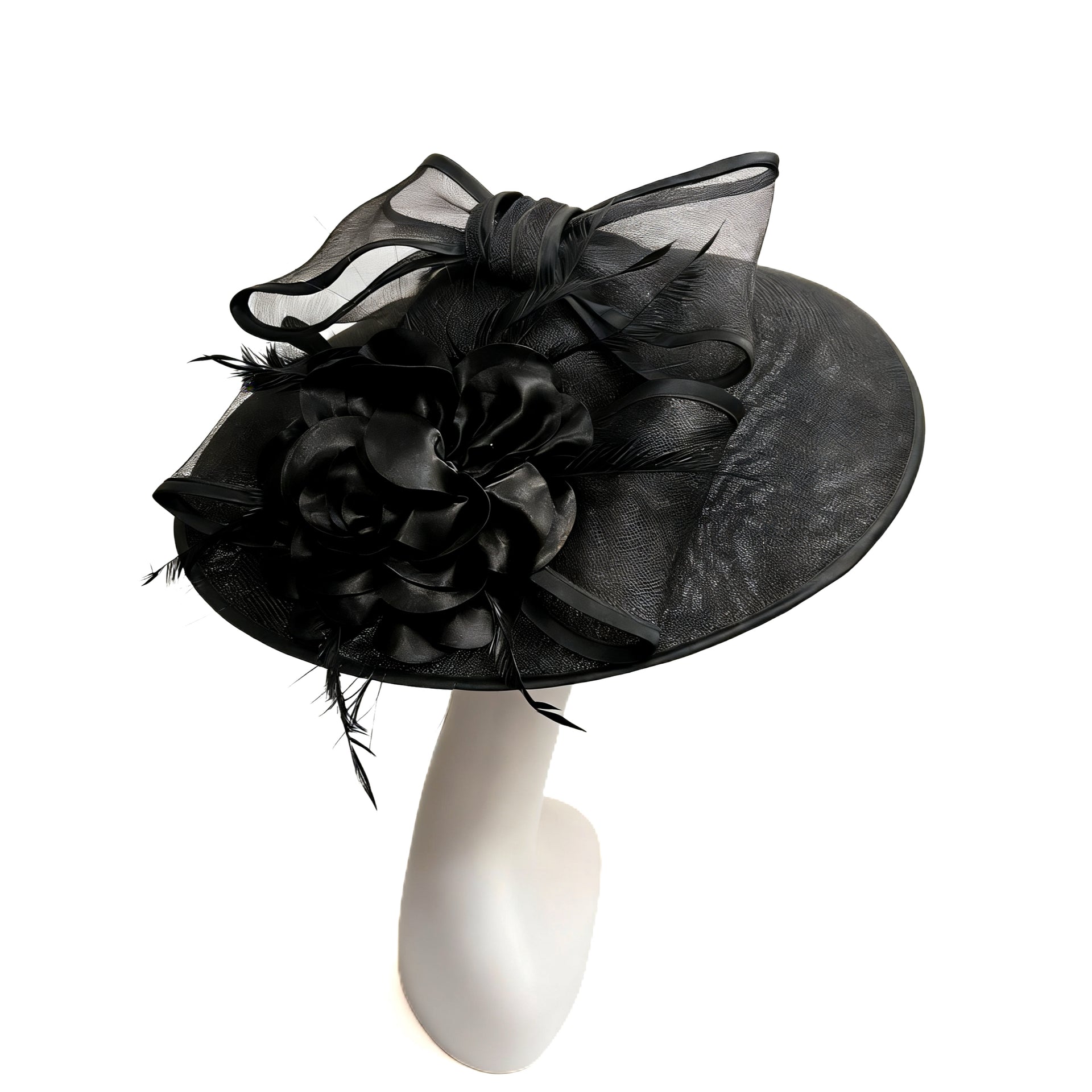 Éclipse Oversized Floral Fascinator F3012 - MOGHANT