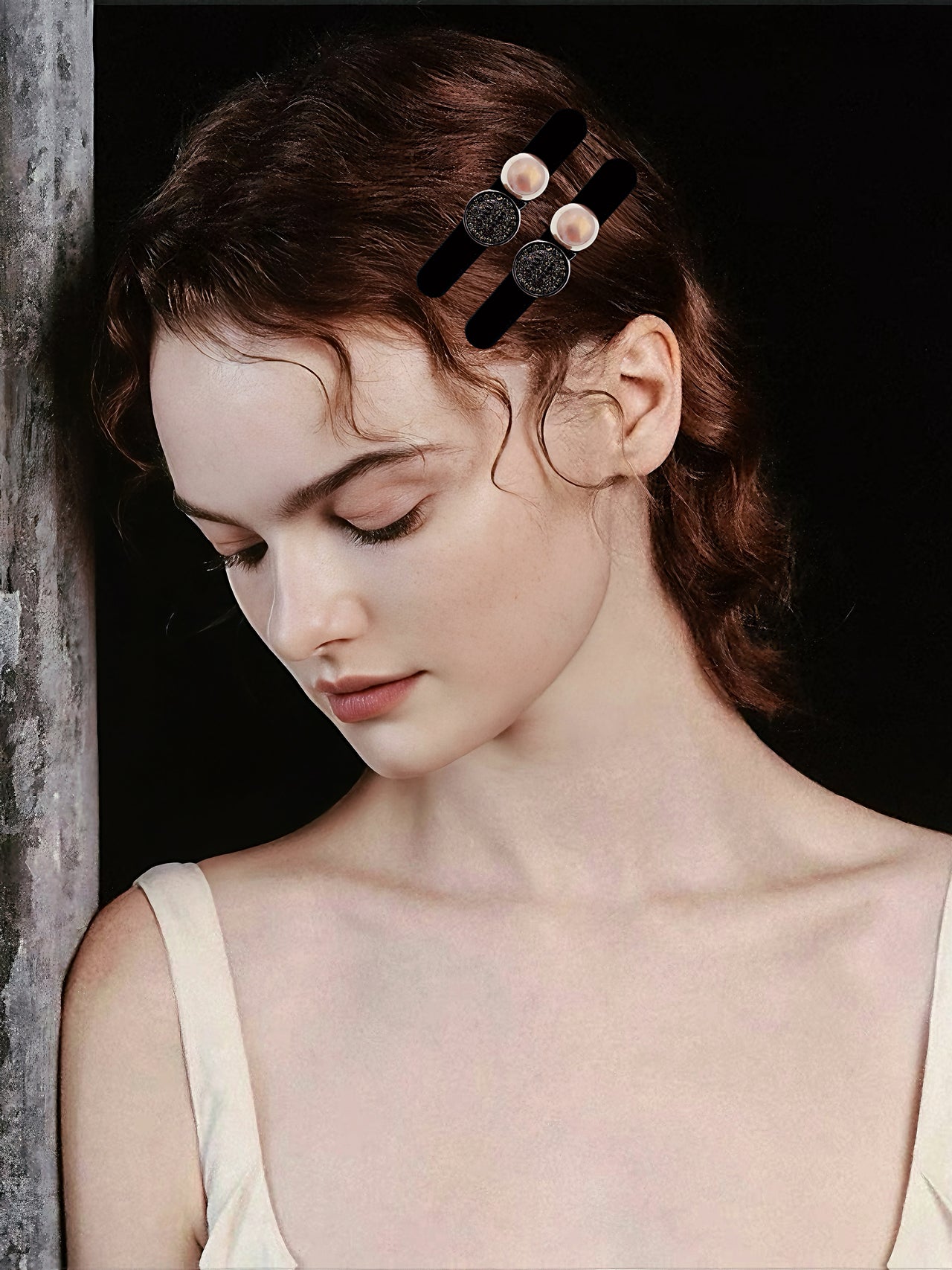 Pearl Prism · Pearl Stardust Crystal Alligator Clip