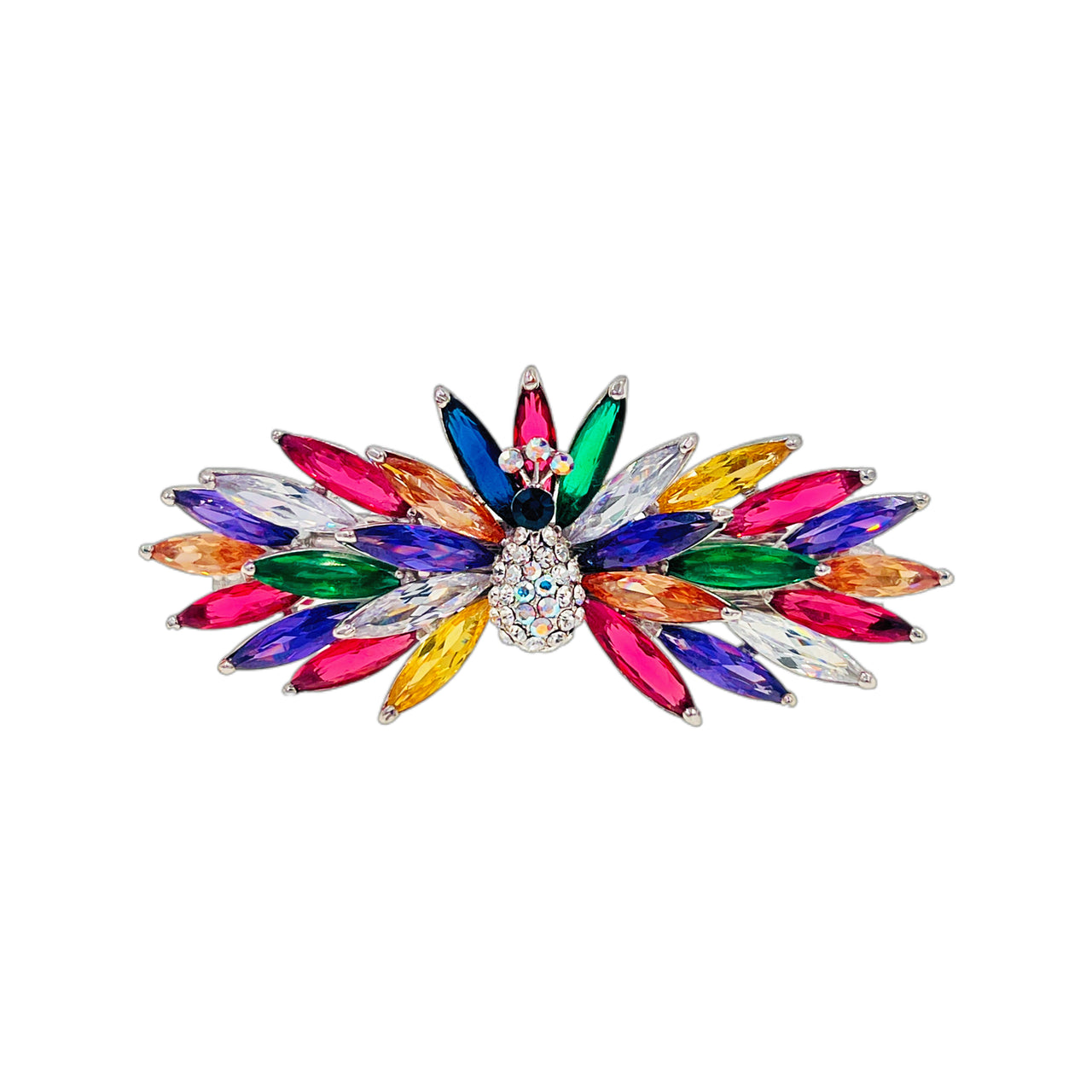 Plume de Paon · Radiant Peacock Barrette