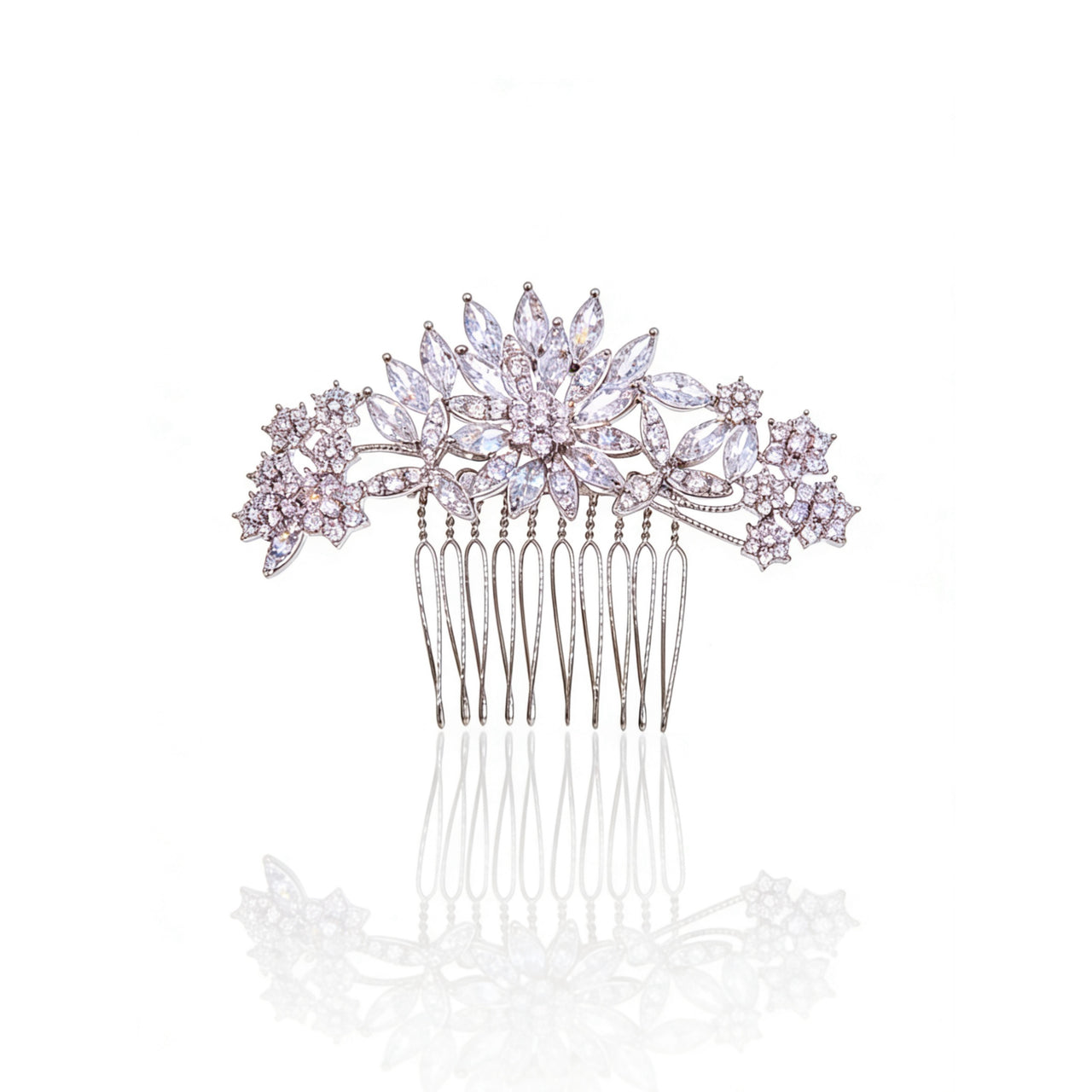 Lumina Regal Petal Luminance Bridal Hair Comb