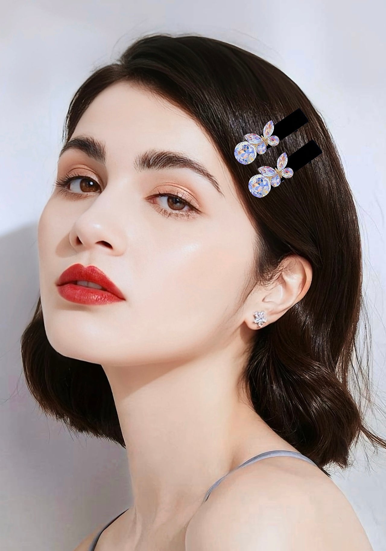 Aurora Flutter · Butterfly Alligator Clip